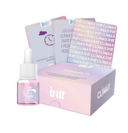 Clímax by INTT jogo e gel de efeito quente
