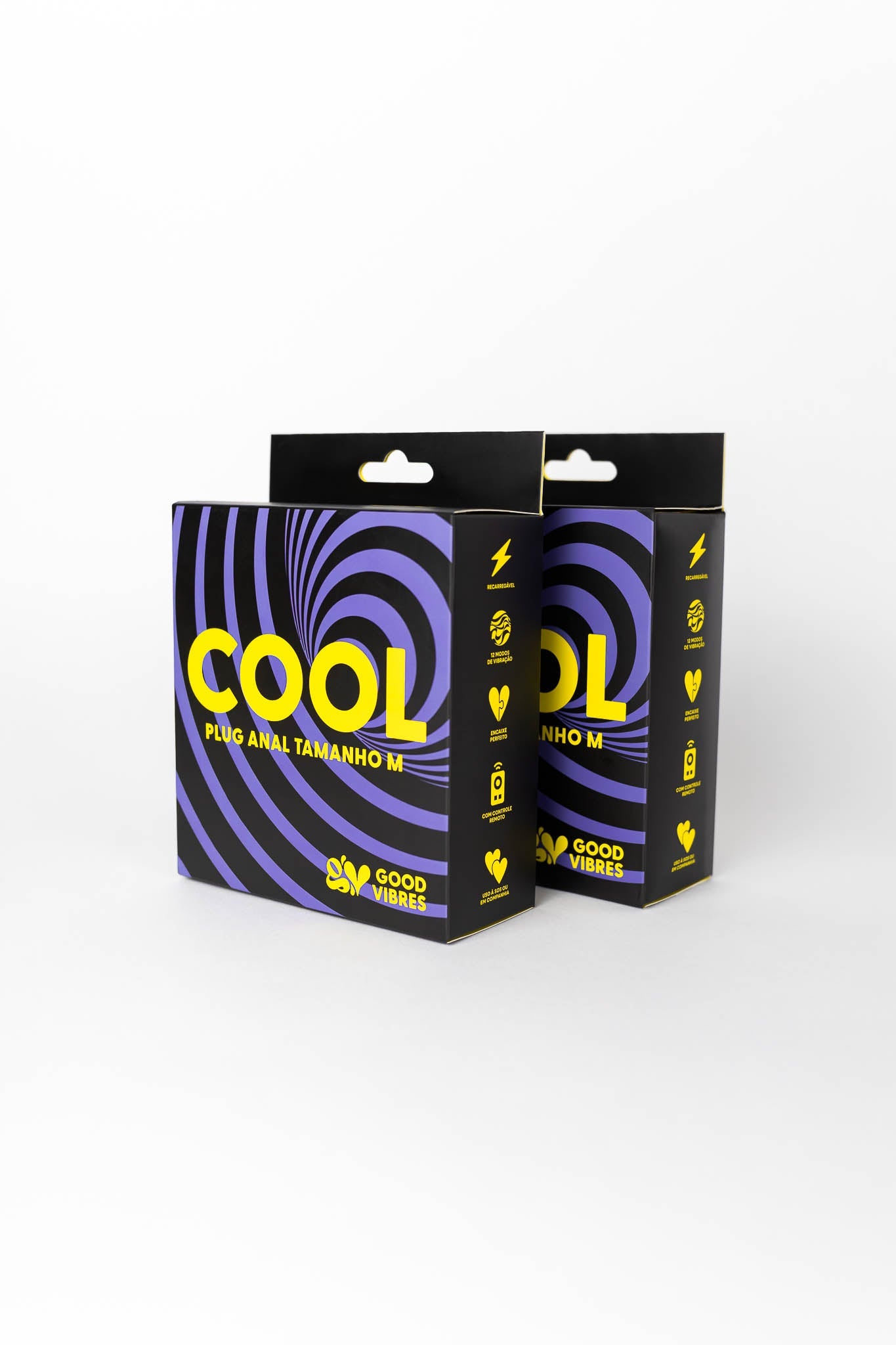 Plug Anal Cool M com Controle Remoto