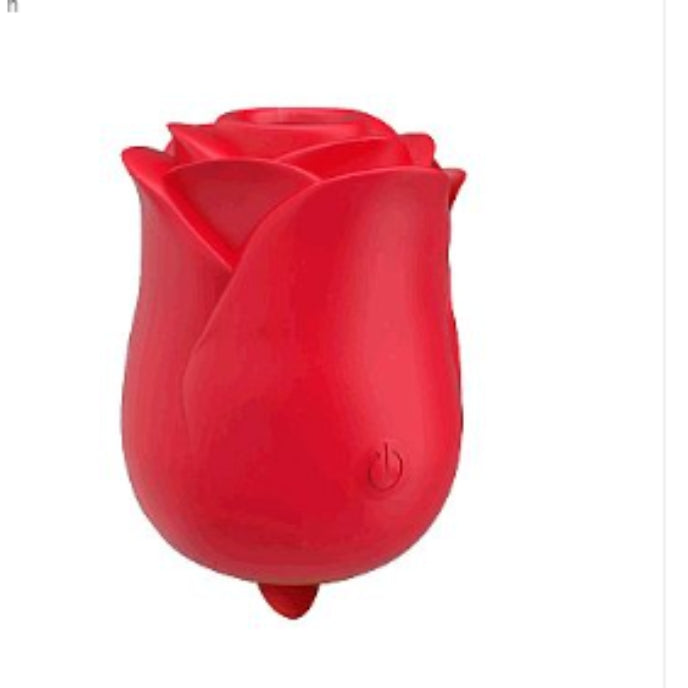 Rosa estimuladora Cúpula - 2 em 1 com pulsação e língua