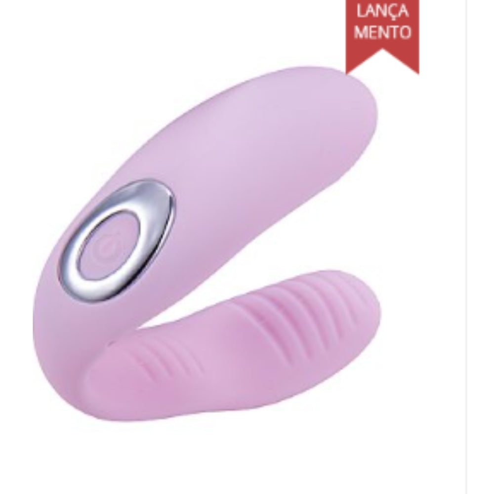Vibrador de Casal com controle Remoto - Clipes pepeka