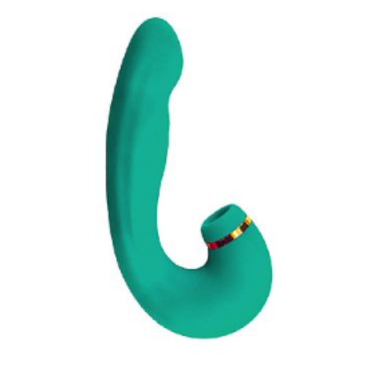 Air Pulse Duo - Vibrador de Ponto G e Clitóris com Dedilhar (Tapping)