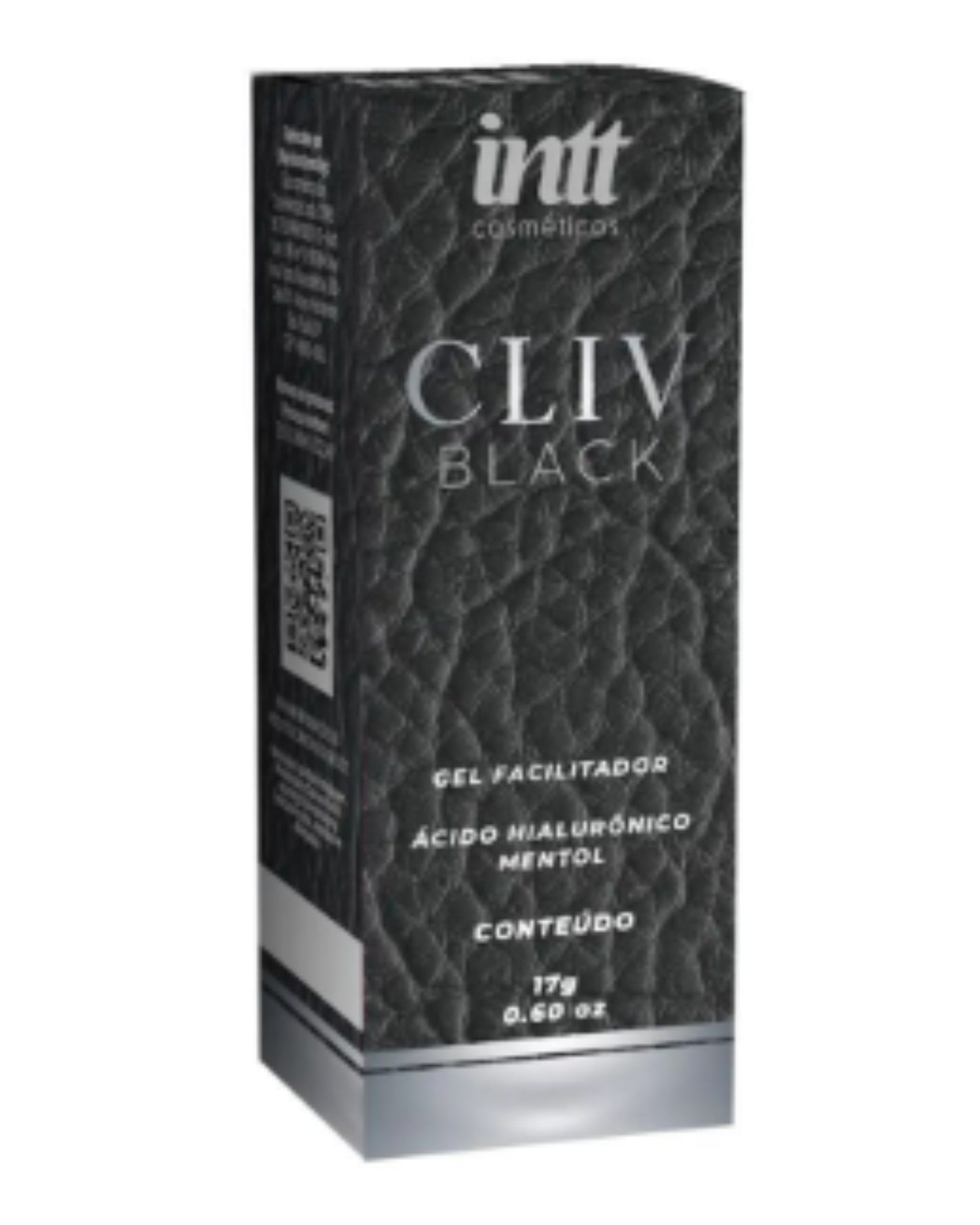 Cliv Intt Black gel facilitador com ácido hialurônico e efeito gelado 17g