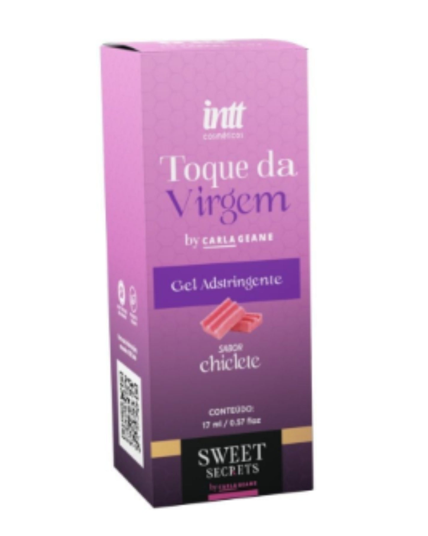 Toque da Virgem adstringente feminino com aroma de chiclete by Carla Geane 17ml
