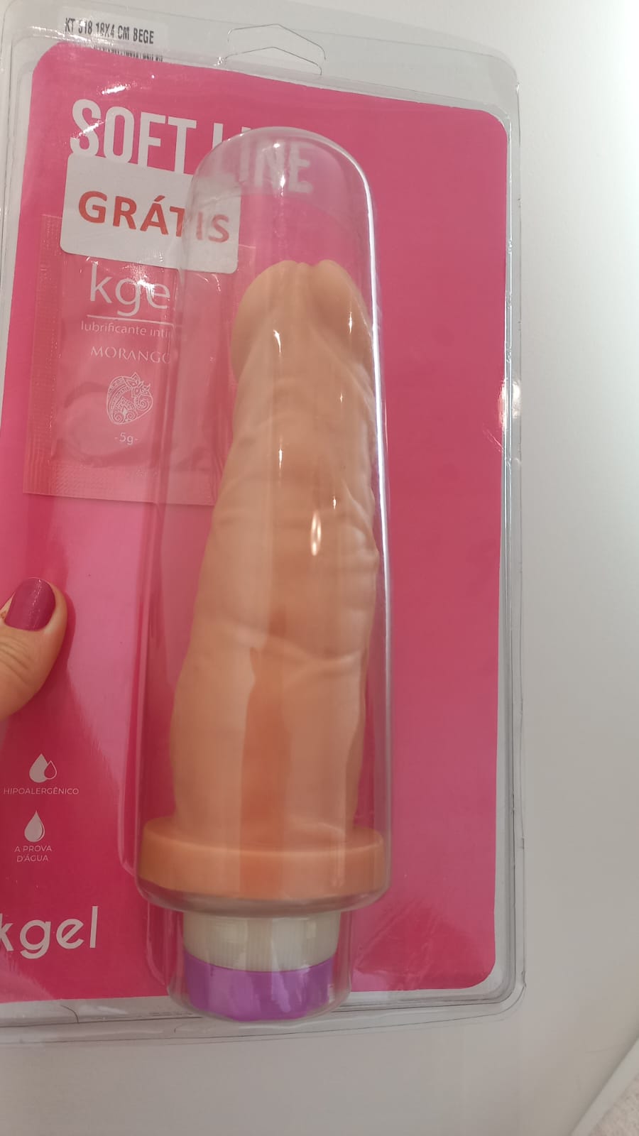 Prótese Realista 18 cm – Toque Macio e 4,5 cm de Pura Intensidade