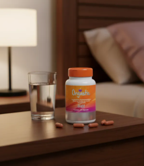 Orgastic cápsulas suplemento multivitamínico feminino libido