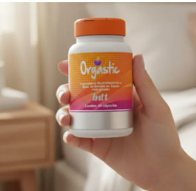 Orgastic cápsulas suplemento multivitamínico feminino libido