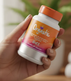 Orgastic cápsulas suplemento multivitamínico feminino libido