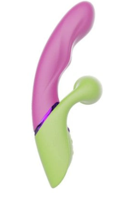 Macetando – Vibrador Penetrável com Função Tapping e Estimulador de Clitóris