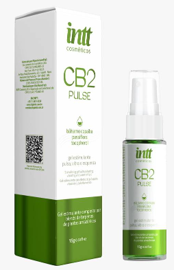 Pulse Cb2 - Gel estimulante - Pulsa Vibra e esquenta Intt