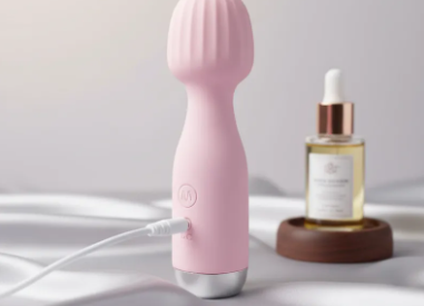 Cute Varinha Vibratória Recarregável + um lubrificante de Brinde