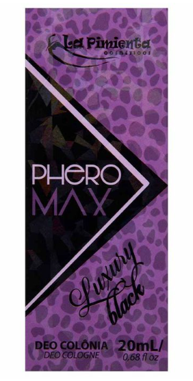 Perfume Phero-Max Luxury Black 20Ml La Pimenta