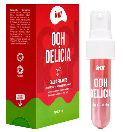 Ooh Delícia Calda Picante Morango Azedinho 11G Intt