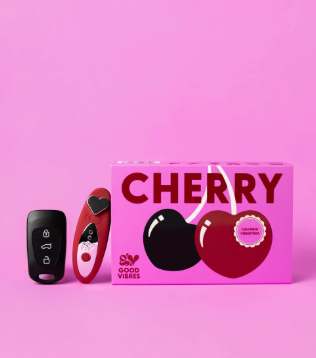 Cherry Calcinha Vibratória com controle de carro e APP a distância