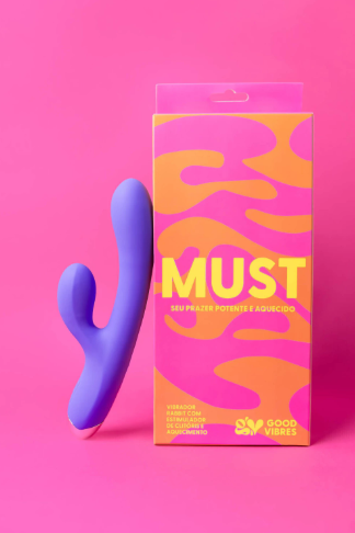 Must Vibrador Rabbit com Aquecimento