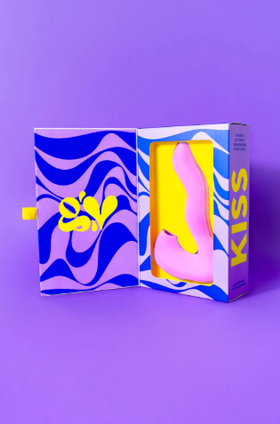 Kiss Sugador e Vibrador 3 em 1 com Power Touch