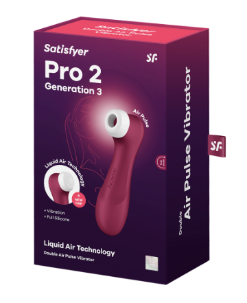 Satisfyer Pro 2 Gen 3 Vinho