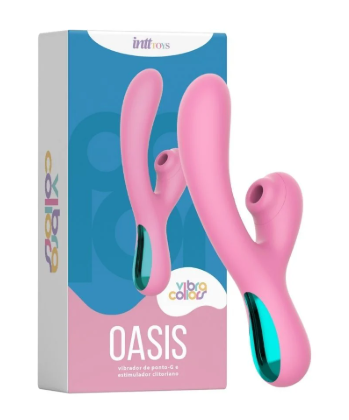 Oasis vibrador - Estimulador clitoriano e vaginal