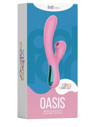 Oasis vibrador - Estimulador clitoriano e vaginal