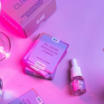 Clímax by INTT jogo  e gel de efeito quente
