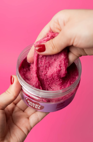 Esfoliante Corporal de Açúcar para corpo virilha e bumbum Berry Bites