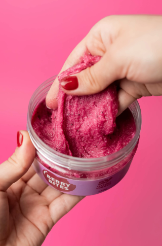 Dupla Berry Bites - Hidratante Gel + Esfoliante