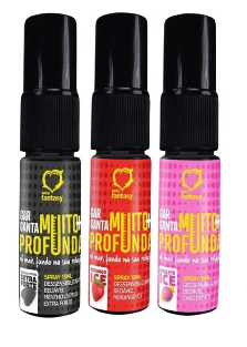 Aromatizante E Anestésico Oral Garganta + Profunda