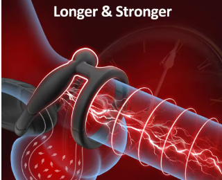 Anel Peniano Vibratório -  Homens e Casais