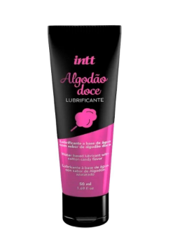 Lubrificante corporal com aroma de algodão doce 50ml - Lubrifica e protege