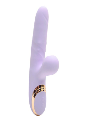 Vibrador Ponto G E Clitóris Vai Vem Anel