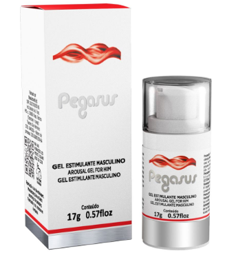 Pegasus – Gel Masculino com Efeito Quente - Potencia máxima