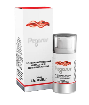 Pegasus – Gel Masculino com Efeito Quente - Potencia máxima