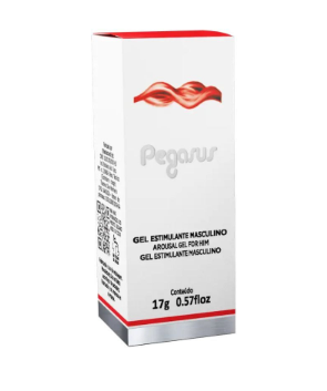 Pegasus – Gel Masculino com Efeito Quente - Potencia máxima