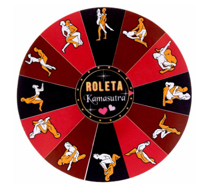 Roleta Kamasutra Jogo Sensual Diversão Ao Cubo