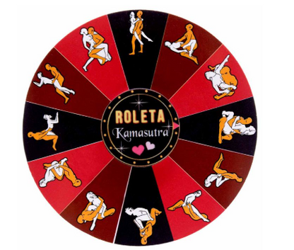 Roleta Kamasutra Jogo Sensual Diversão Ao Cubo