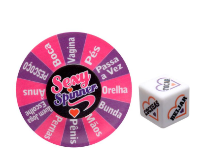 Sexy Spinner Jogo Sensual Diversão Ao Cubo
