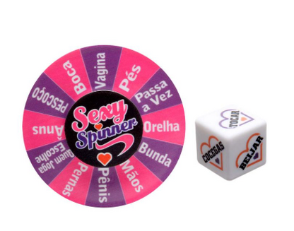 Sexy Spinner Jogo Sensual Diversão Ao Cubo