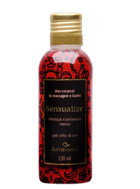 Sensualize Óleo Para Massagem 120Ml Sofisticatto