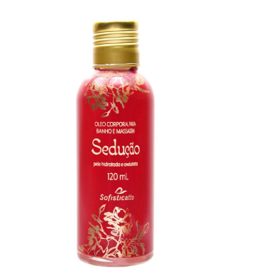 Óleo Corporal Sedução Massagem 120Ml Sofisticatto