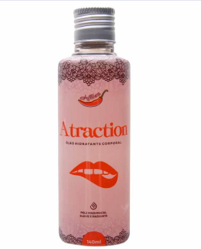 Atraction Óleo Hidratante Sensual 140Ml Chillies