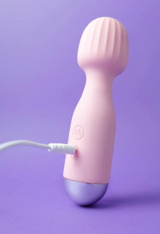 Cute Varinha Vibratória Recarregável + um lubrificante de Brinde