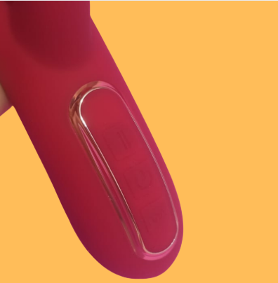 Kiara rabbit vibrador— o prazer que vem, pulsa e lambe - Cor Vermelha