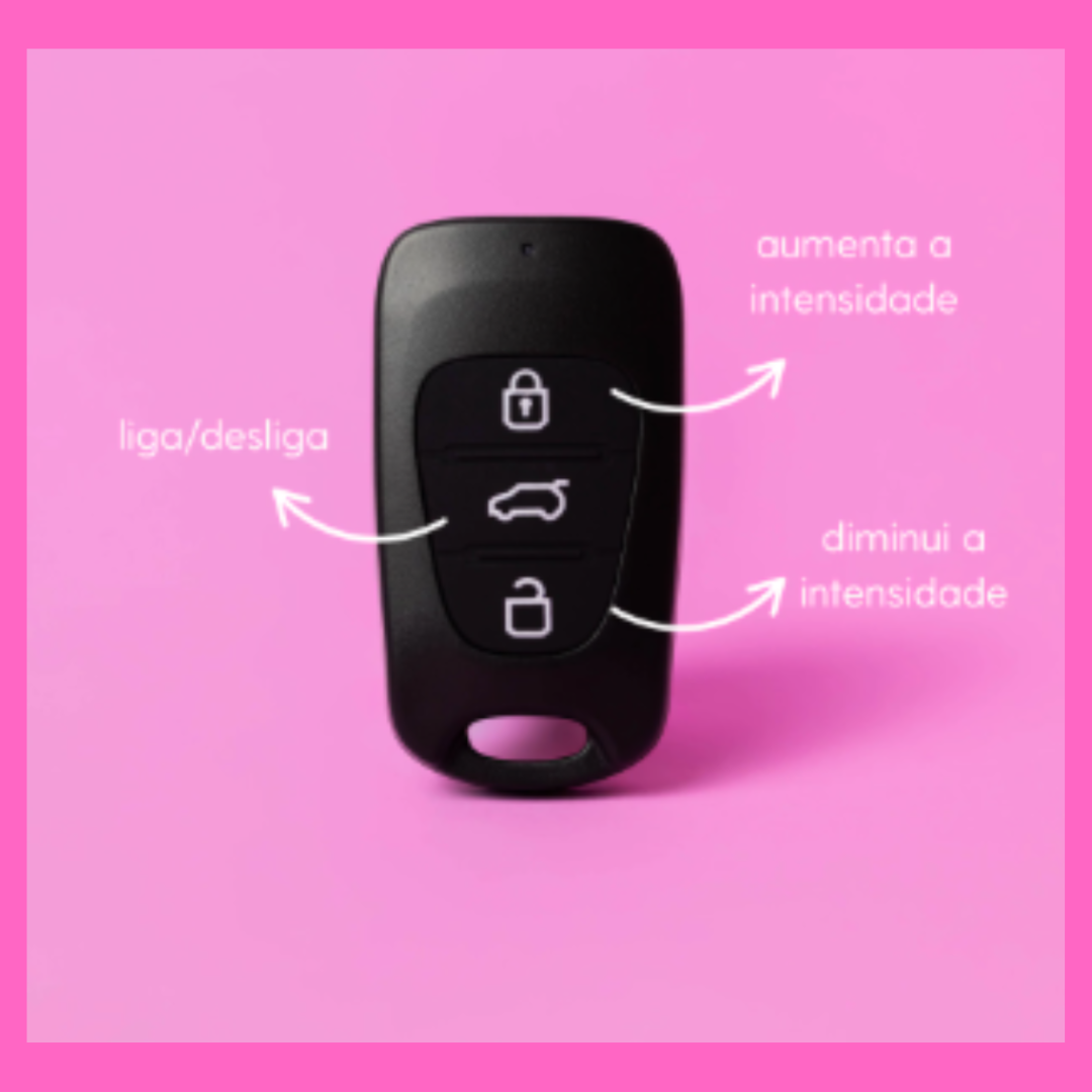 Cherry Calcinha Vibratória com controle de carro e APP a distância