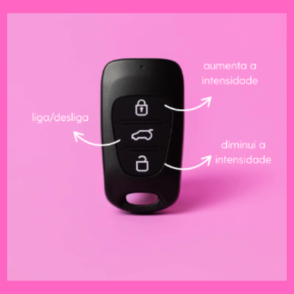 Cherry Calcinha Vibratória com controle de carro e APP a distância