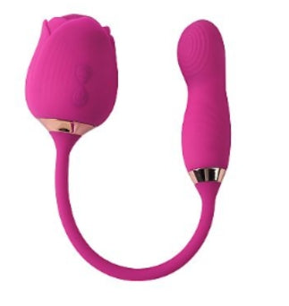 Rosa Sugadora Clitóris com Pulsação e de Ponto G  Dedilhar / Vem cá  - Lilas