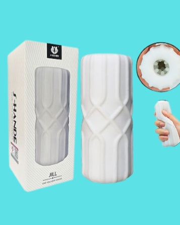 Jilly Intense — Masturbador Masculino Tipo Egg com Apertos Internos