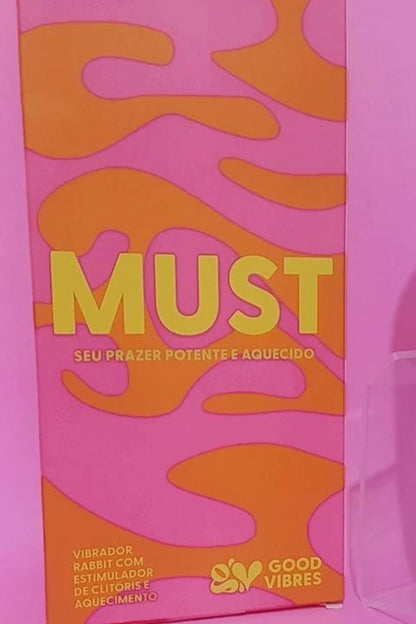 Must Vibrador Rabbit com Aquecimento