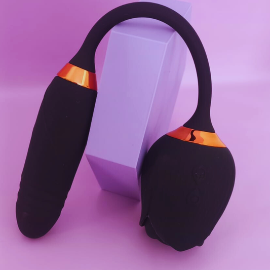 Rosa Sugadora Clitóris com Ponto G Vai e vem