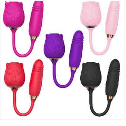 Rosa Sugadora Clitóris com Ponto G Vai e vem