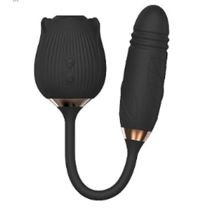 Rosa Sugadora Clitóris com Ponto G Vai e vem