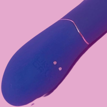 G-Power Rabbit - Vai e Vem com Sugador, Pulsador e linguinha